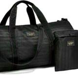 Victoria's Secret Bags | Just In: New/Nwt Vs Weekender Duffle | Color: Black/Pink | Size: Os