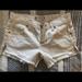 Free People Shorts | Free People White Denim Shorts | Color: White | Size: 24