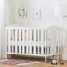 South Shore Reevo 3-in-1 Convertible Crib Pure White Wood in Brown/White | 37.5 H x 29.5 W in | Wayfair 12533