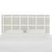 Rosalind Wheeler Feuerstein Panel Headboard Upholstered/Cotton in Gray | 51 H x 74 W x 4 D in | Wayfair 4FD605D913C641F48168834BD93E29B5