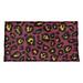 East Urban Home Arizona Football Leopard Print Envelope Sham Polyester in Red/Black/Brown | 22 H x 30 W x 0.1 D in | Wayfair