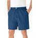 Men's Big & Tall Knockarounds® 6" Pull-On Shorts by KingSize in Stonewash (Size 4XL)