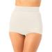 Plus Size Women's Rago® Light Control High-Waist Brief by Rago in Beige (Size 54) Body Shaper