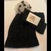 Jessica Simpson Accessories | Jessica Simpson Beanie And Fingerless Gloves | Color: Black/White | Size: Os