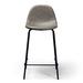 AllModern Kody Vegan Leather Bar & Counter Stool Wood/Upholstered/Leather/Metal/Faux leather in Brown | 32 H x 14.25 W x 16 D in | Wayfair