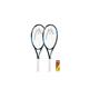 HEAD Ti.Tornado Titanium Tennis Racket x 2 inc Protective Covers & 3 Tennis Balls