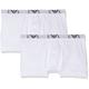 Emporio Armani Men's 111284CC715 Boxer Shorts, White (Bianco/Bianco 04710), S (Pack of 2)
