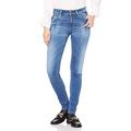 Replay Women's New Luz Hyper Bio Skinny Jeans, Blue (Medium Blue 9), 30W / 30L