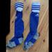 Adidas Accessories | Adidas Copa Zone Cushion Ii Soccer Socks (2 Pair) | Color: Blue/White | Size: Os