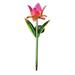 Arlmont & Co. Narelle Tulip Mini Solar Garden Stake Metal | 14.75 H x 3.75 W x 5 D in | Wayfair 01CBA37CAB484BD989DE3E7D2B08ECD3