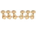 Musiclily Pro 3R3L Locking Tuners Gitarre Mechaniken Set für Epiphone Les Paul Style, Gold