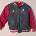 Disney Jackets & Coats | Disney Princess Once Upon A Time Denim Jacket | Color: Pink/Silver | Size: Mg