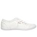 Skechers Women's BOBS B Cute Sneaker | Size 10.0 Wide | White | Textile/Metal | Vegan | Machine Washable