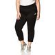 PUMA Women's Essentials French Terry Sweatpants, Cotton Black, Large