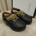Gucci Shoes | Gucci Boy's Princeton Sandals Napa Euro Sz 2 | Color: Black/Brown | Size: 2b