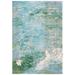 White 36 x 0.3 in Area Rug - Etta Avenue™ Etta Abstract Light Blue/Green Area Rug | 36 W x 0.3 D in | Wayfair D43171B808C2437CA3234CDE7BEEE3EF