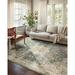 Gray 90 x 30 x 0.5 in Area Rug - Charlton Home® Erp Oriental Ivory/Slate Area Rug Polyester | 90 H x 30 W x 0.5 D in | Wayfair