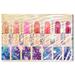 Latitude Run® Fashion & Glam Lipstick Makeup - Graphic Art Print on Canvas in White | 24 H x 36 W x 1.5 D in | Wayfair