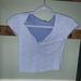 Brandy Melville Tops | Brandy Melville Gina Top - Super Cute, Never Worn | Color: Blue/White | Size: One Size