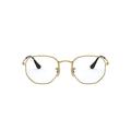 Ray-Ban Unisex 0RX64482500, Gold, 48/21/145