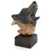 Loon Peak® Dahlstrom Bear Head Bust Wood in Brown/Gray | 8.5 H x 6.5 W x 4 D in | Wayfair C606F4B2A0A840179864568DACF40205