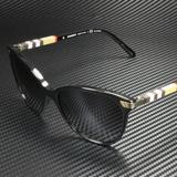 Burberry Accessories | Burberry Black Polarized 57mm Sunglasses | Color: Black/Silver | Size: Os