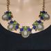 J. Crew Jewelry | J. Crew Blue & Green Statement Necklace | Color: Blue/Gold | Size: Os