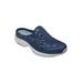 Women's The Traveltime Slip On Mule by Easy Spirit in Dark Blue (Size 8 M)