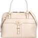 Giani Bernini Bags | Giani Bernini Turn-Lock Glazed Dome Satchel | Color: Cream | Size: Os