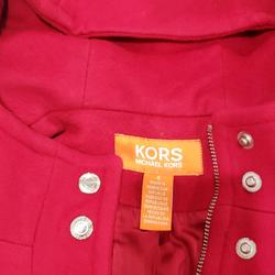 Michael Kors Jackets & Coats | Coat 100% Wool | Color: Red | Size: 4