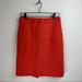 J. Crew Skirts | J. Crew Wool Pencil Skirt | Color: Red | Size: 2