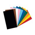 folia 6122/4/09 - Tonkarton Mix, DIN A4, 220 g/m², 100 Blatt sortiert in 10 Farben, zum Basteln und kreativen Gestalten von Karten, Fensterbildern und für Scrapbooking