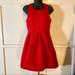 Anthropologie Dresses | Moulinette Soeurs Red Cocktail Dress Sz 4 Nwot | Color: Red | Size: 4