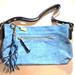 Coach Bags | Coach Blue Suede Bag | Color: Blue | Size: Os