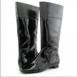 Coach Shoes | Coach Fresna Patent Leather Boots | Color: Black | Size: 9