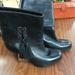 Coach Shoes | Classic Leather Coach Boots | Color: Black | Size: 8