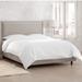 Wayfair Custom Upholstery™ Standard Bed Upholstered/Metal in Black | 48.75 H x 56 W x 78 D in 3E7412463747419383DB51B226D8FD6D