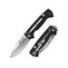 Cold Steel AD-15 Folding Knife 3.5in S35VN Drop Point Blade Black Long G10 Handle CS-58SQB