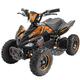 Zorax 36V 1000W Orange 6'' Tyre Battery Powered Kids Mini ATV Quad Bike (Foot Brake - 3 Speeds - LED Light - Forward/Neutral/Reverse - CE Approved - MAX Capacity: 65KGS) Children's Electric Ride on