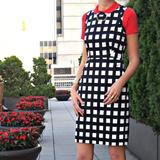 Kate Spade Dresses | Kate Spade Dress | The Lorelei Check Dress | Color: Black/White | Size: 8