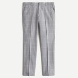 J. Crew Pants | Ludlow Slim-Fit Pants In English Wool-Cotton Twill | Color: Gray/White | Size: 35