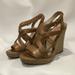 Michael Kors Shoes | Michael Kors Beautiful Brown Strappy Heels Size 6 | Color: Brown | Size: 6