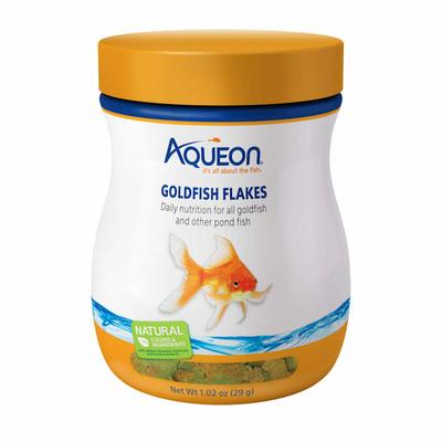 Aqueon Goldfish Flakes, 1.02 oz.