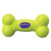 Air Squeaker Bone Dog Toy, Large, Yellow