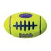 Air Squeaker Football Dog Toy, Large, Yellow