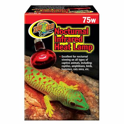 Zoo Med Nocturnal Infrared Heat Lamp, 75 Watts