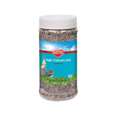 Kaytee High Calcium Grit Supplement Jar for Small Pet Birds, 21 oz.