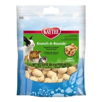 Kaytee Fiesta Krunch-A-Rounds with Peanut Center for All Small Animals