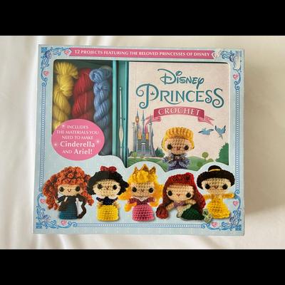 Disney Other | Crochet Princesses | Color: Blue/Pink | Size: Os