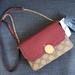 Nine West Bags | Nwt Nine West Crossbody Shoulder Flap Bag Purse | Color: Red/Tan | Size: Os